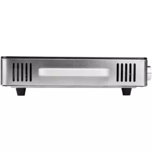 Brentwood Appliances 2-Burner 6 in. Black Infrared Electric Countertop Grill/Hot Plates