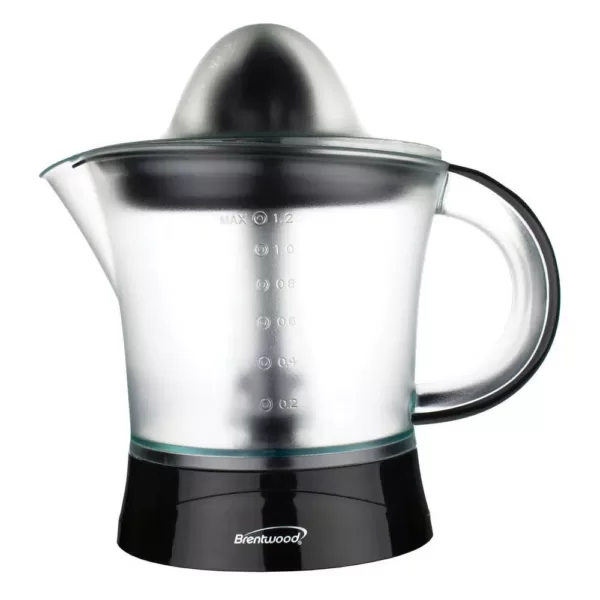 Brentwood Appliances 40 oz. Black Electric Citrus Juicer