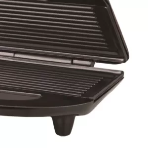 Brentwood Appliances 750 W Black Nonstick Panini Press and Sandwich Maker