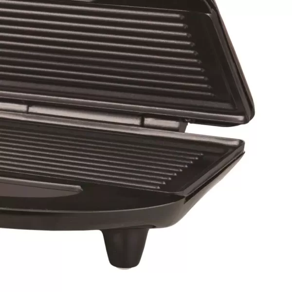 Brentwood Appliances 750 W Black Nonstick Panini Press and Sandwich Maker