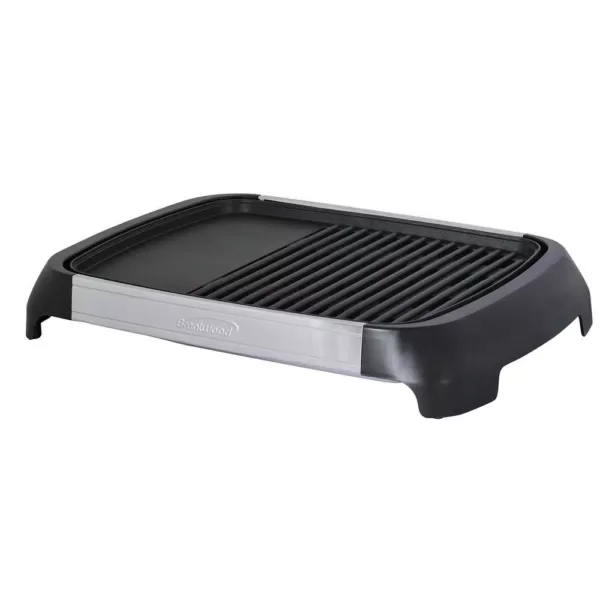 Brentwood Select 315 sq. in. Black Electric Grill/Griddle with Non-Stick Surface