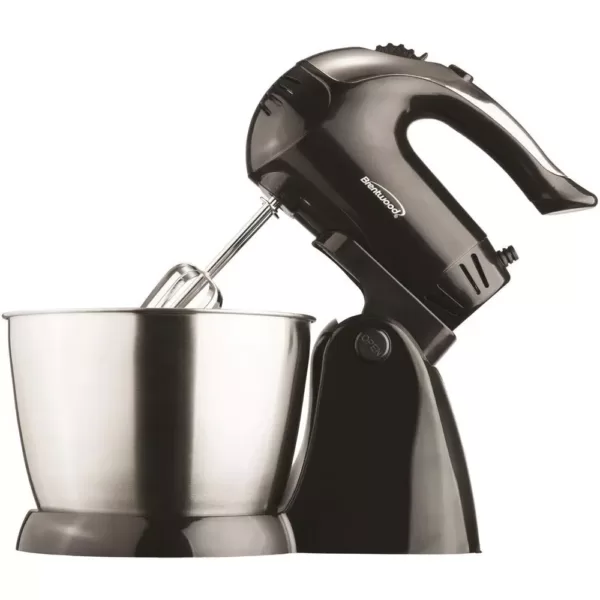 Brentwood 3 Qt. 5-Speed Stand Mixer with Steel Bowl