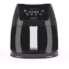 CASO 3.2 qt. Black Air Fryer with Barbecue Accessories