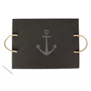 Cathy's Concepts Anchor Slate Serving Tray