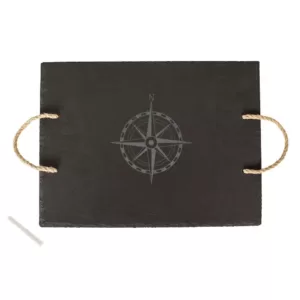 Cathy's Concepts Compass Slate Serving Tray