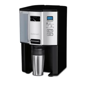 Cuisinart 12-Cup Black Chrome Drip Coffee Maker with Programmable Settings