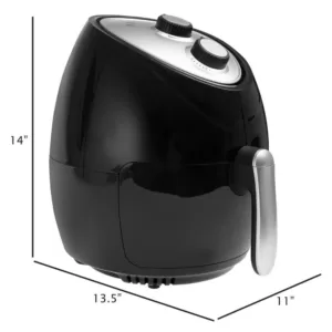 Classic Cuisine 3.7 Qt. Oil-Free Air Fryer