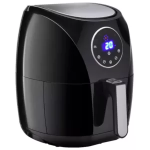 Costway 1400-Watt Electric Air Fryer 3.4 Qt. LCD Touch Screen Timer and Temperature Control