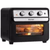 Costway 23 qt. Black Air Fryer Oven with Rotisserie