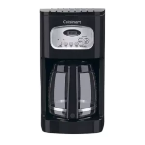 Cuisinart 12-Cup Programmable Black Drip Coffee Maker with Carafe