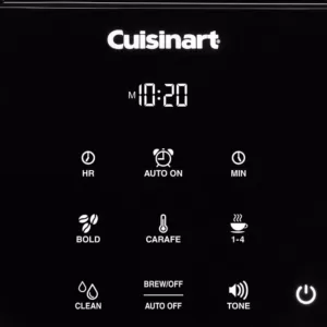 Cuisinart 14-Cup Touchscreen Black Drip Coffee Maker