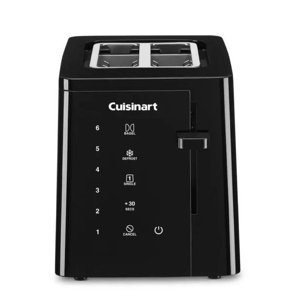 Cuisinart Touchscreen 2-Slice Black Wide Slot Toaster