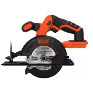 BLACK+DECKER 20-Volt MAX Lithium-Ion Cordless 5-1/2 in. Circular Saw (Tool-Only)