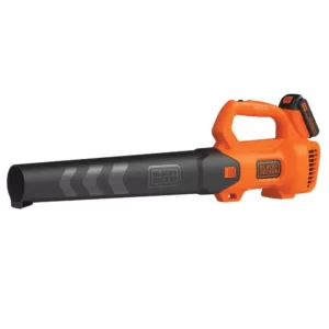 BLACK+DECKER 90 MPH 320 CFM 20V MAX Lithium-Ion Handheld Axial Blower with (1) 2.0Ah Battery and Charger Included