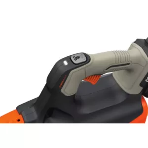 BLACK+DECKER 100 MPH 400 CFM 60V MAX Lithium-Ion Cordless Handheld Leaf Blower with (1) 1.5Ah Battery and Charger Included