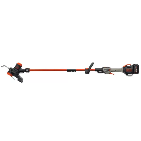 BLACK+DECKER 100 MPH 400 CFM 60V MAX Cordless Handheld Leaf Blower with Bonus 2-in-1 String Grass Trimmer/Lawn Edger Included