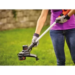 BLACK+DECKER 40V MAX Lithium-Ion Cordless String Trimmer with (1) 1.5Ah Battery and Charger Included