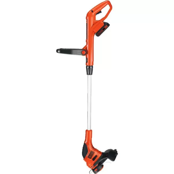 BLACK+DECKER 12 in. 20V MAX Lithium-Ion Cordless String Grass Trimmer/Lawn Edger with (2) 1.5Ah Batteries and Charger Included