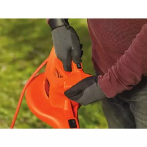 BLACK+DECKER 250 MPH 400 CFM 12 Amp 3-in-1 Corded Electric Backpack Leaf Blower/Vac/Mulcher