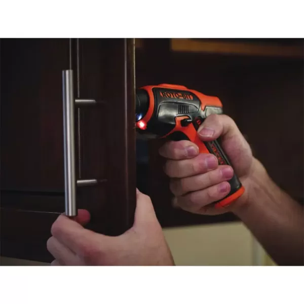 BLACK+DECKER 4-Volt MAX Lithium-Ion Cordless Rechargeable Screwdriver with Charger