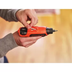 BLACK+DECKER 4-Volt MAX Lithium-Ion Cordless Rechargeable Screwdriver with Charger