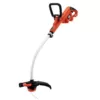 BLACK+DECKER 14 in. 7.5-Amp Corded Electric Curved Shaft High Performance Single Line 2-in-1 String Grass Trimmer/Lawn Edger