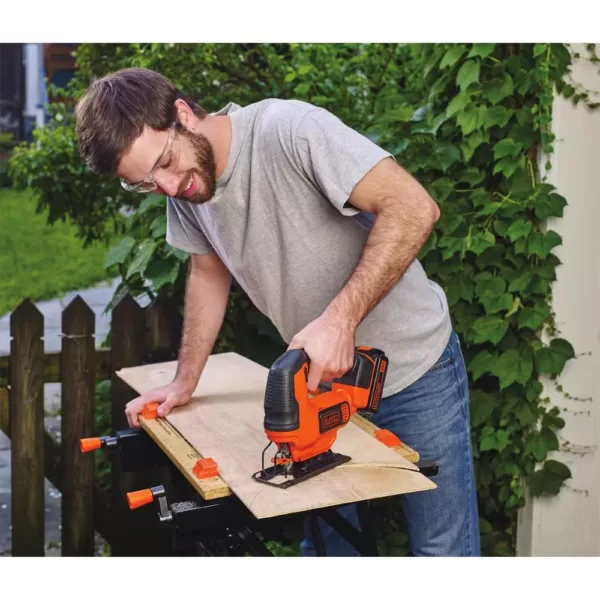 BLACK+DECKER 20-Volt MAX Lithium-Ion Cordless Jig Saw (Tool-Only)