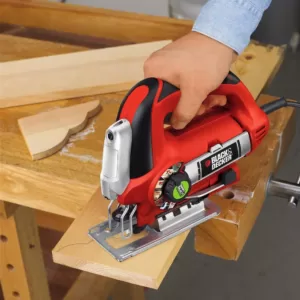 BLACK+DECKER LineFinder Orbital Jig Saw with SmartSelect Technology