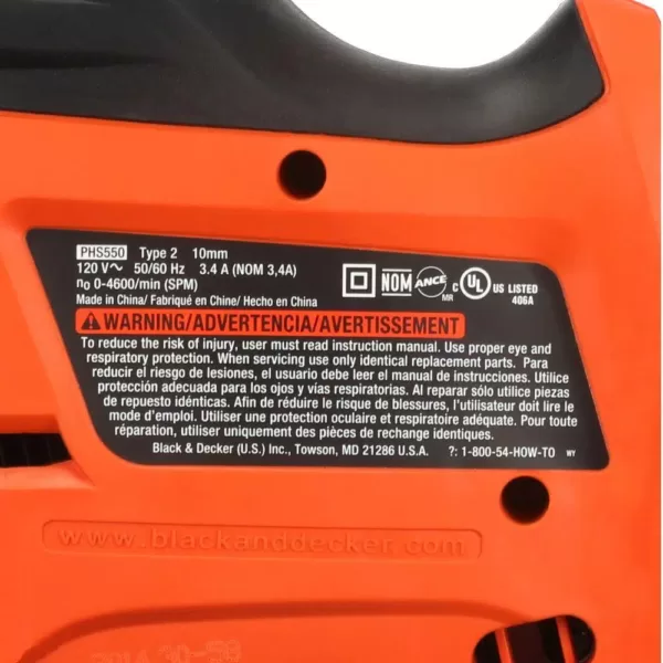 BLACK+DECKER 3.4 Amp Powered Hand Saw