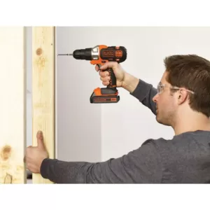 BLACK+DECKER 20-Volt MAX Lithium-Ion Cordless Matrix Drill/Driver with Battery 1.5Ah and Charger