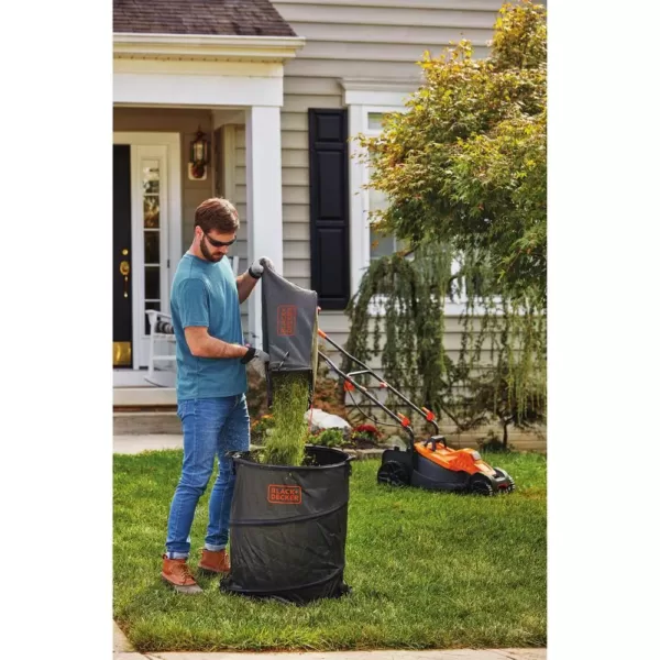 BLACK+DECKER 15 in. 10 Amp Corded Electric Walk Behind Push Mower