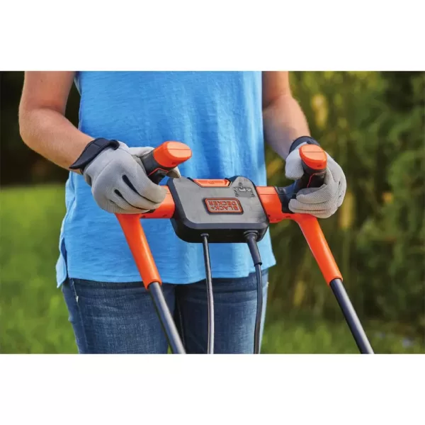 BLACK+DECKER 15 in. 10 Amp Corded Electric Walk Behind Push Mower