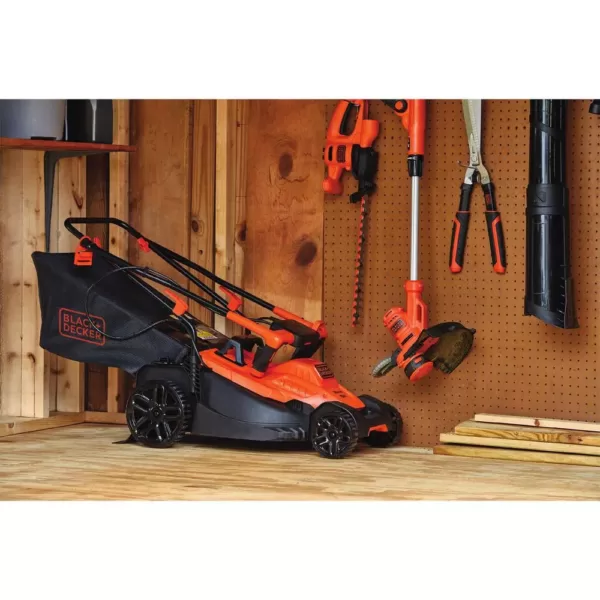 BLACK+DECKER 15 in. 10 Amp Corded Electric Walk Behind Push Mower