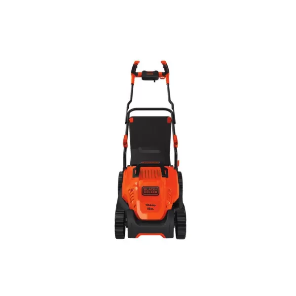 BLACK+DECKER 15 in. 10 Amp Corded Electric Walk Behind Push Mower