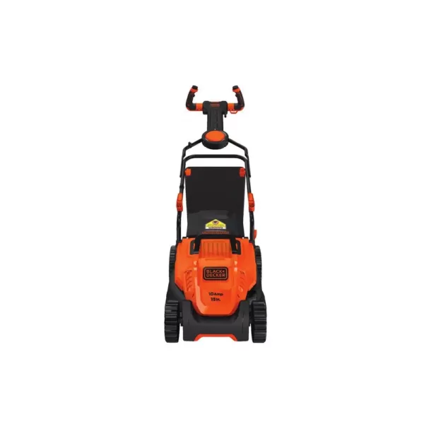 BLACK+DECKER 15 in. 10 Amp Corded Electric Walk Behind Lawn Mower