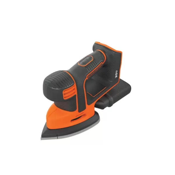 BLACK+DECKER 20-Volt MAX Lithium-Ion Cordless Mouse Sander with 1.5 Ah Battery and Charger