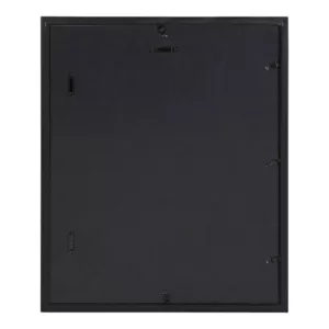 DesignOvation Gallery 13 in. x 16 in. matted to 8 in. x 10 in. Black Picture Frame