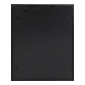 DesignOvation Gallery 16 in. x 20 in. matted to 8 in. x 10 in. Black Picture Frame