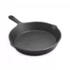 ExcelSteel 7 in. Cast Iron Skillet in Black