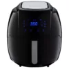 GoWISE USA 8-in-1 7.0 Qt. Black Electric Air Fryer with Recipe Book