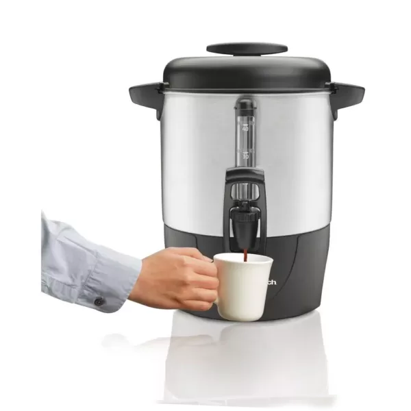 Hamilton Beach 40-Cup Stainless Steel Coffee Urn