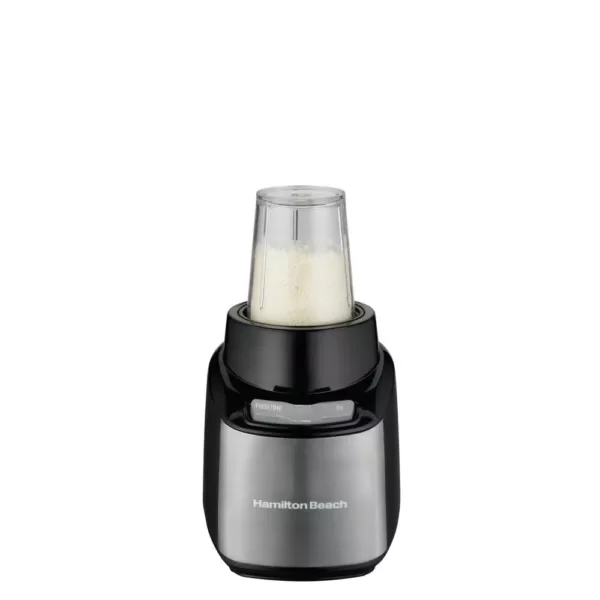 Hamilton Beach Stay or Go Travel-Sized 32 oz. 2-Speed Black Blender