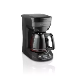 Hamilton Beach 12-Cup Black Stainless Programmable Drip Coffee Maker