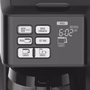 Hamilton Beach FlexBrew 12-Cup Black Drip Coffee Maker with Built-In Timer