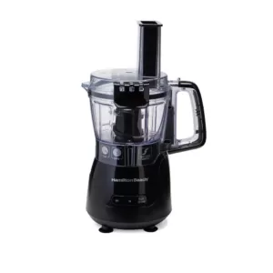 Hamilton Beach 4-Cup 5-Speed Black Stack & Snap Compact Food Processor