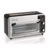 Hamilton Beach Toastation 1300 W 2-Slice Black and Gray Toaster Oven with Top Toasting Slot