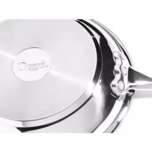 Ozeri Earth Pan ETERNA 10 in. Stainless Steel Nonstick Frying Pan in Black Interior