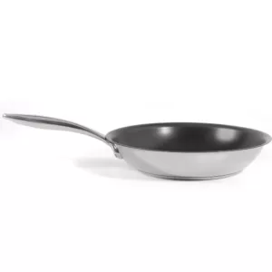 Ozeri Earth Pan ETERNA 12 in. Stainless Steel Nonstick Frying Pan in Black Interior