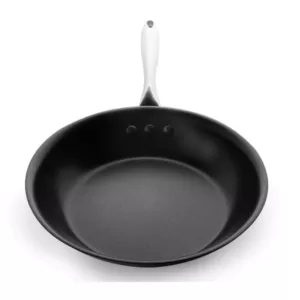 Ozeri Earth Pan ETERNA 12 in. Stainless Steel Nonstick Frying Pan in Black Interior