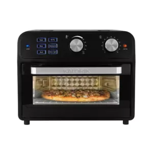 KALORIK 22 Qt. Black Digital Air Fryer Toaster Oven